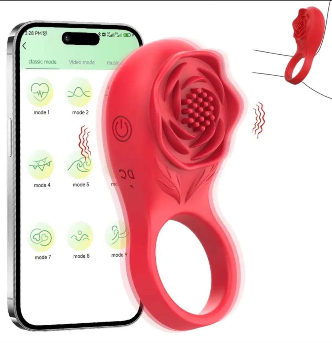 Dual mens ring vibrator