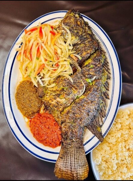 Poisson Grillé Épicé