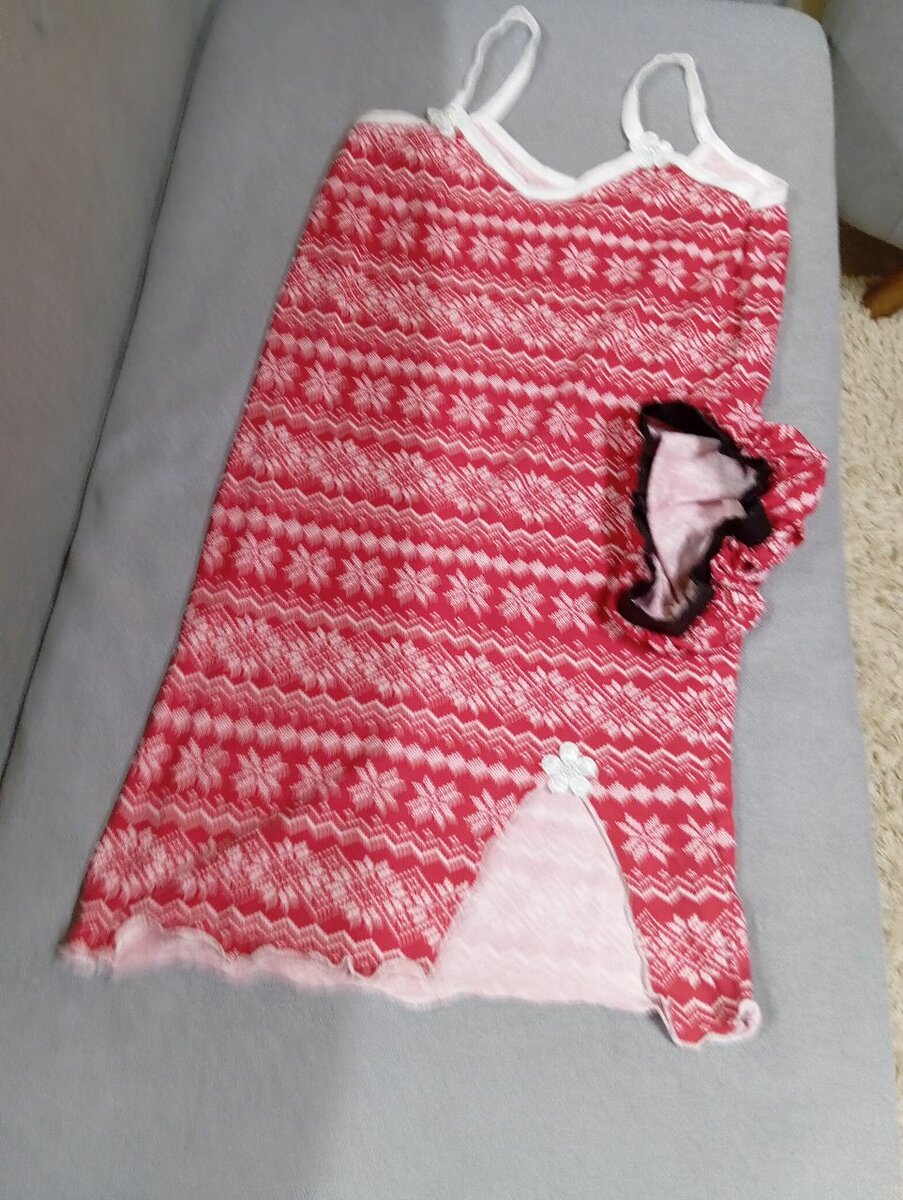 Nuisette en coton colorée