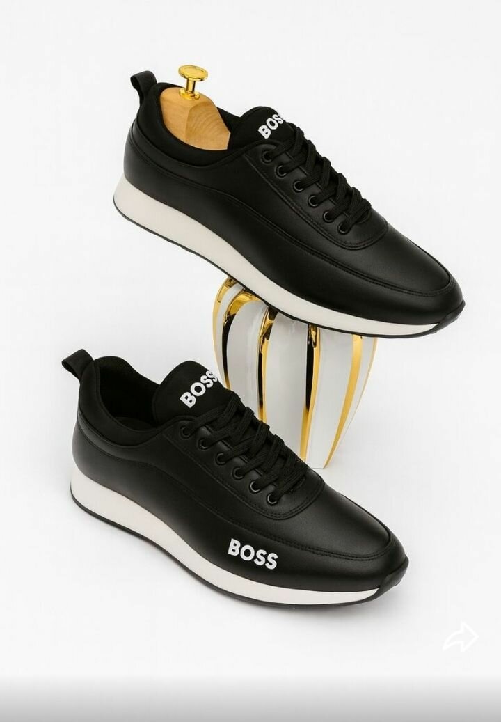 Baskets Noires Homme Élégantes