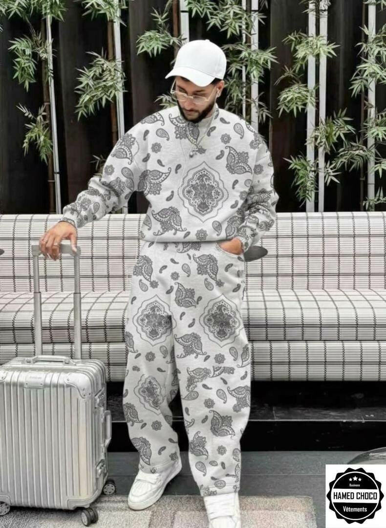 Ensemble décontracté imprimé