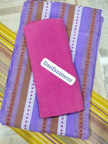 Tissus en coton colorés