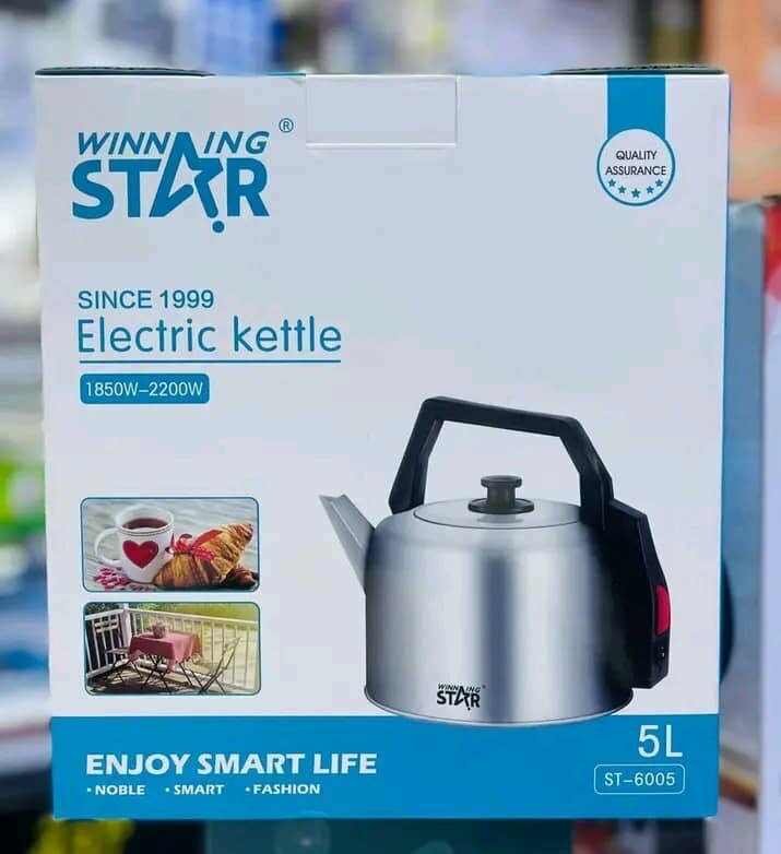 SILVER ELECTRIC KETTLE