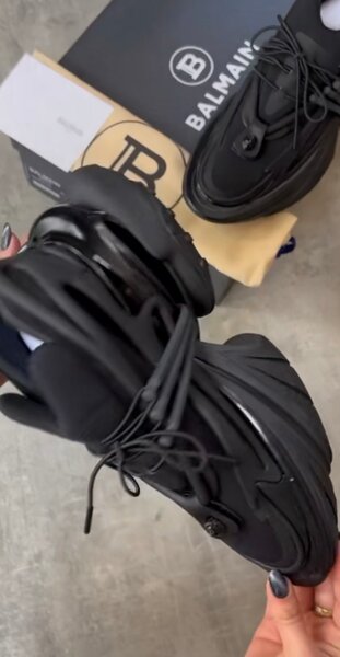 Baskets Balmain Homme Noir