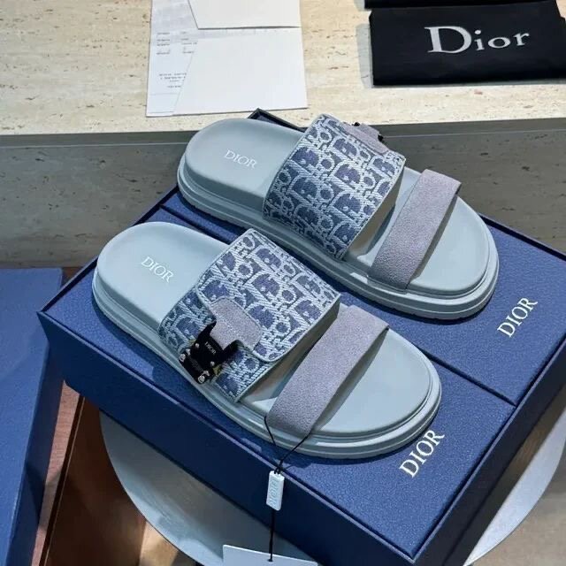 Slides de luxe Dior pour homme