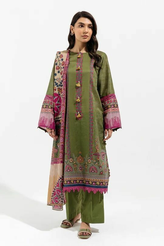 Luxury Lawn 3 Peace Suit