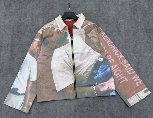 Blouson imprimé tendance