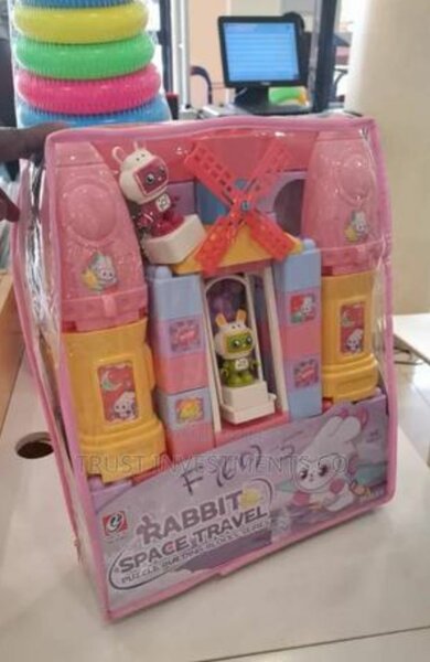 Jeu de Blocs Lapin Spatial