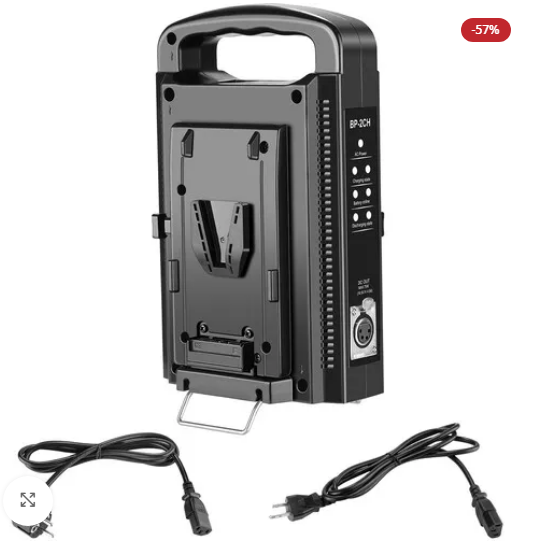 Neewer Dual-Channel V-Mount Battery Charger