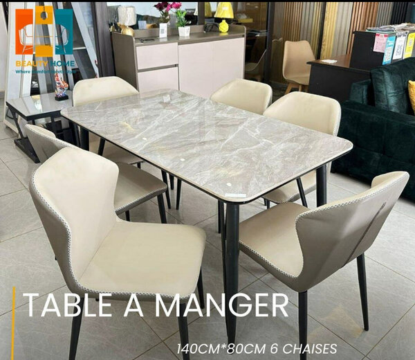 Table à manger élégante