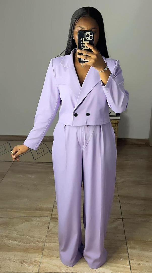 Costume Pantalon Femme Élégant