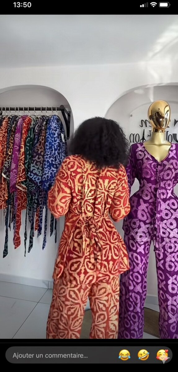 Ensemble coloré femme