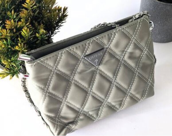 Quilted Faux  Bag