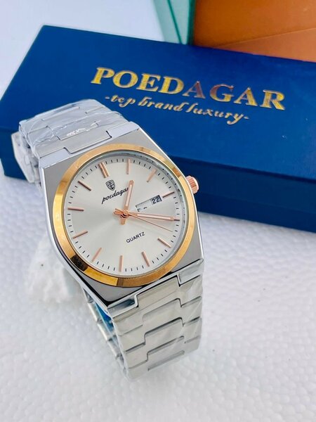 Montre élégante en acier