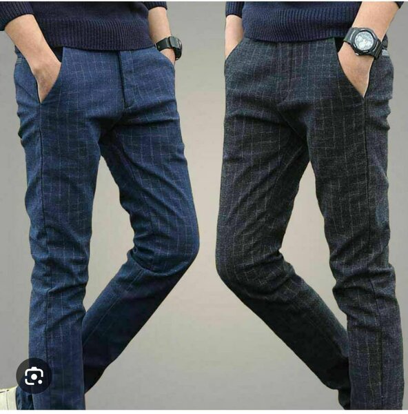 Pantalons à rayures élégants