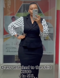 Beautiful women's dress     black color