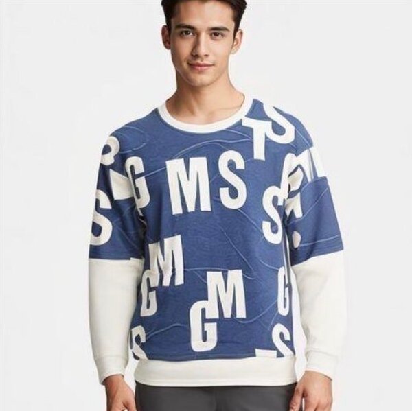 Sweat-shirt imprimé pour homme