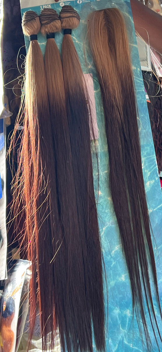 Extensions cheveux longs lisses