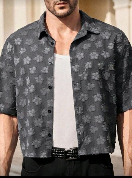 Chemise Homme Motif Floral