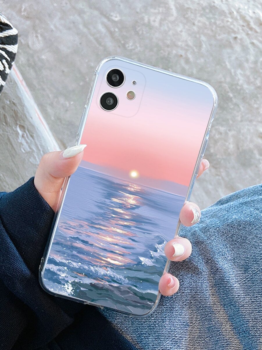 Sunset themed iPhone 11 case