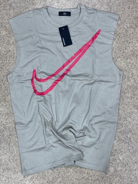 Débardeur gris sans manches