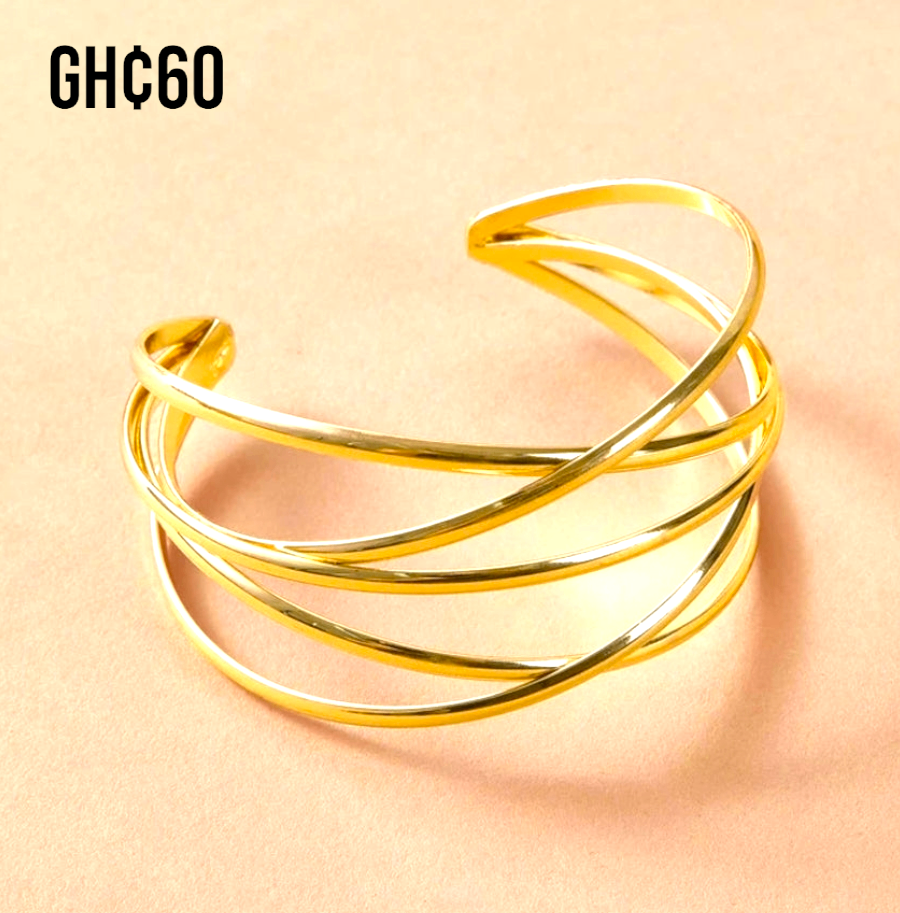 Gold Cuff Bangles