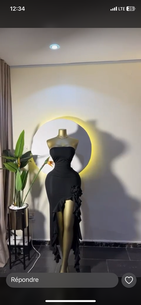 Robe longue élégante soirée