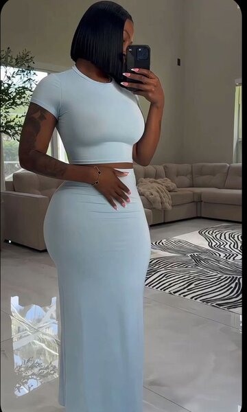 Robe moulante style chic