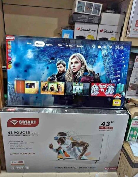 Smart TV 43" UHD