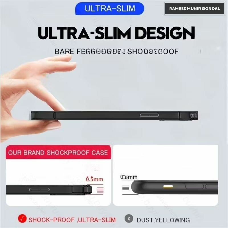 Oppo Reno 11 Armor Shockproof Back Cover - Protective Case