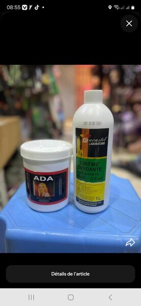 Crème cheveux hydratante