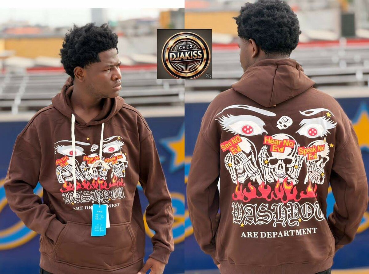 Sweat à capuche graphique