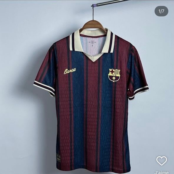 Maillot de football rétro Barca