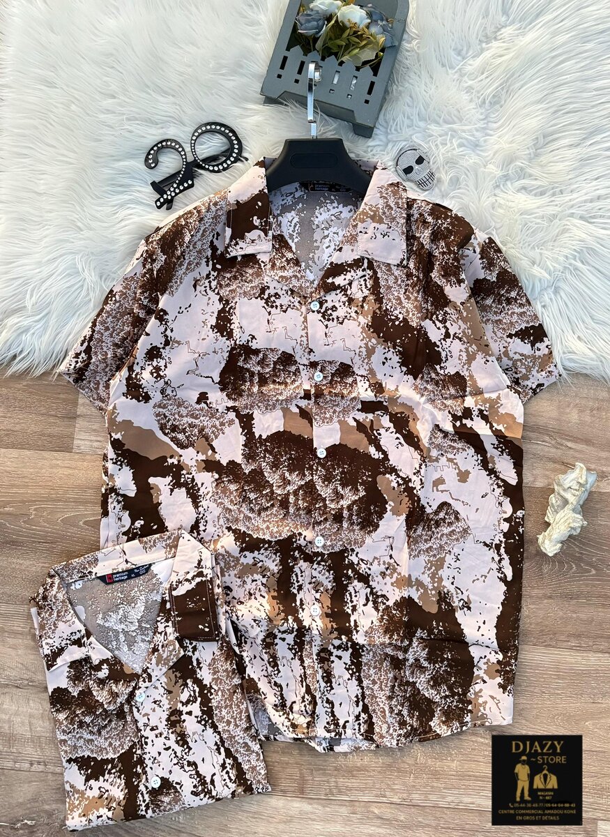 Chemise Hawaiienne Élégante Homme