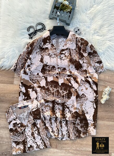 Chemise Hawaiienne Élégante Homme