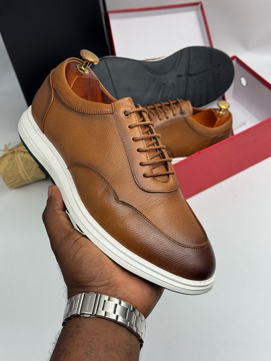 BERLUTI BROWN AND WHITE