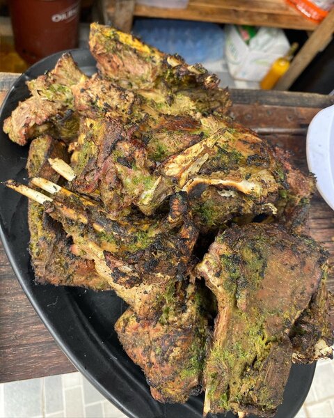 Mouton grillée,sauté et braisé