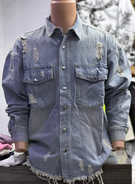 Chemises en denim stylées