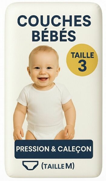 100 Couches Bébé Taille 3