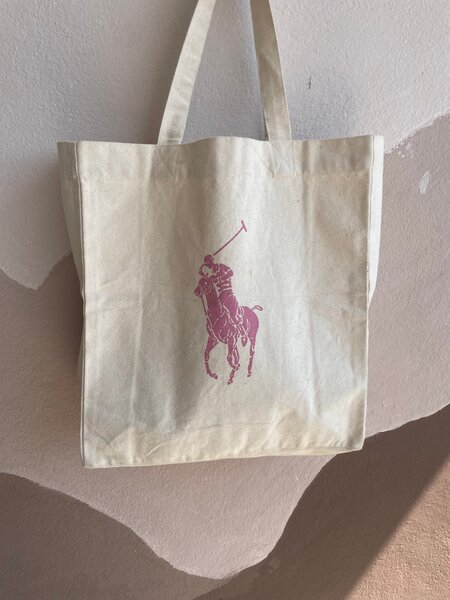 Sac cabas en toile imprimé