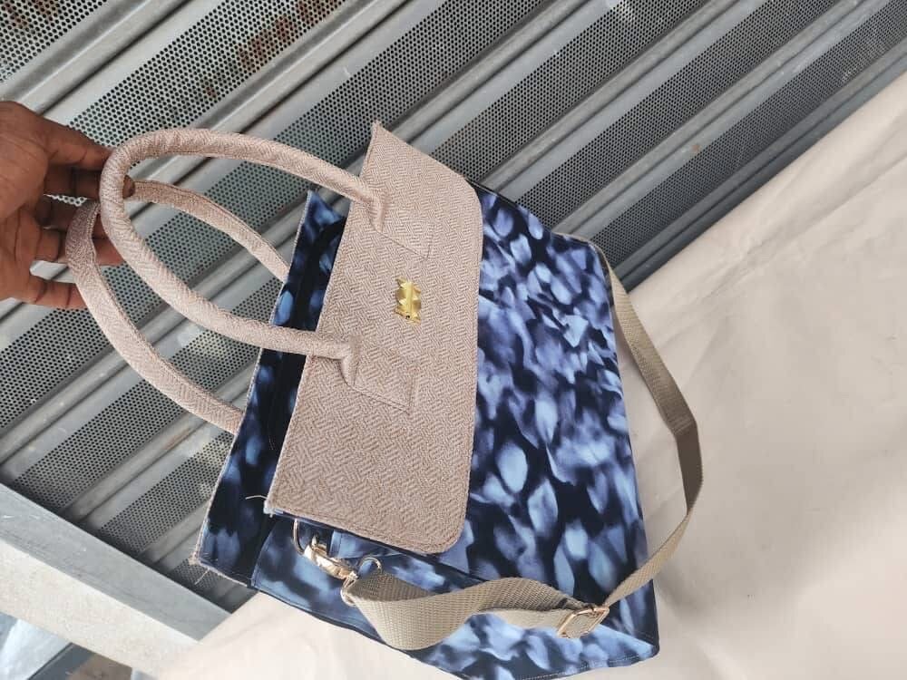 Sac à main élégant imprimé floral