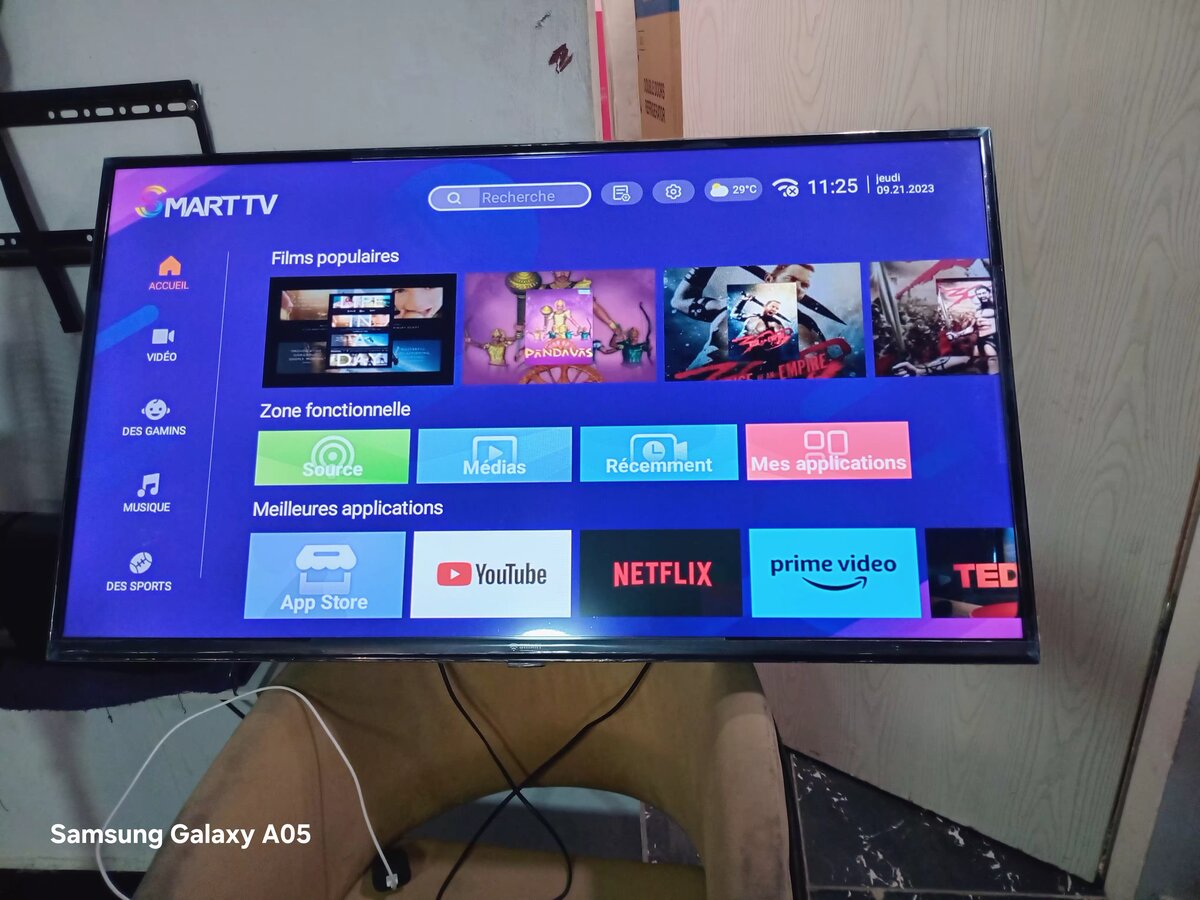 Télévision 42 pouces smart And