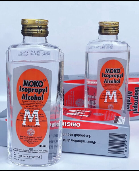 Alcool isopropylique MOKO 200ml