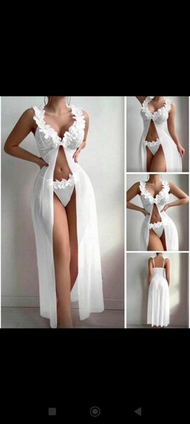 Nuisette Sexy Fleurie Femme