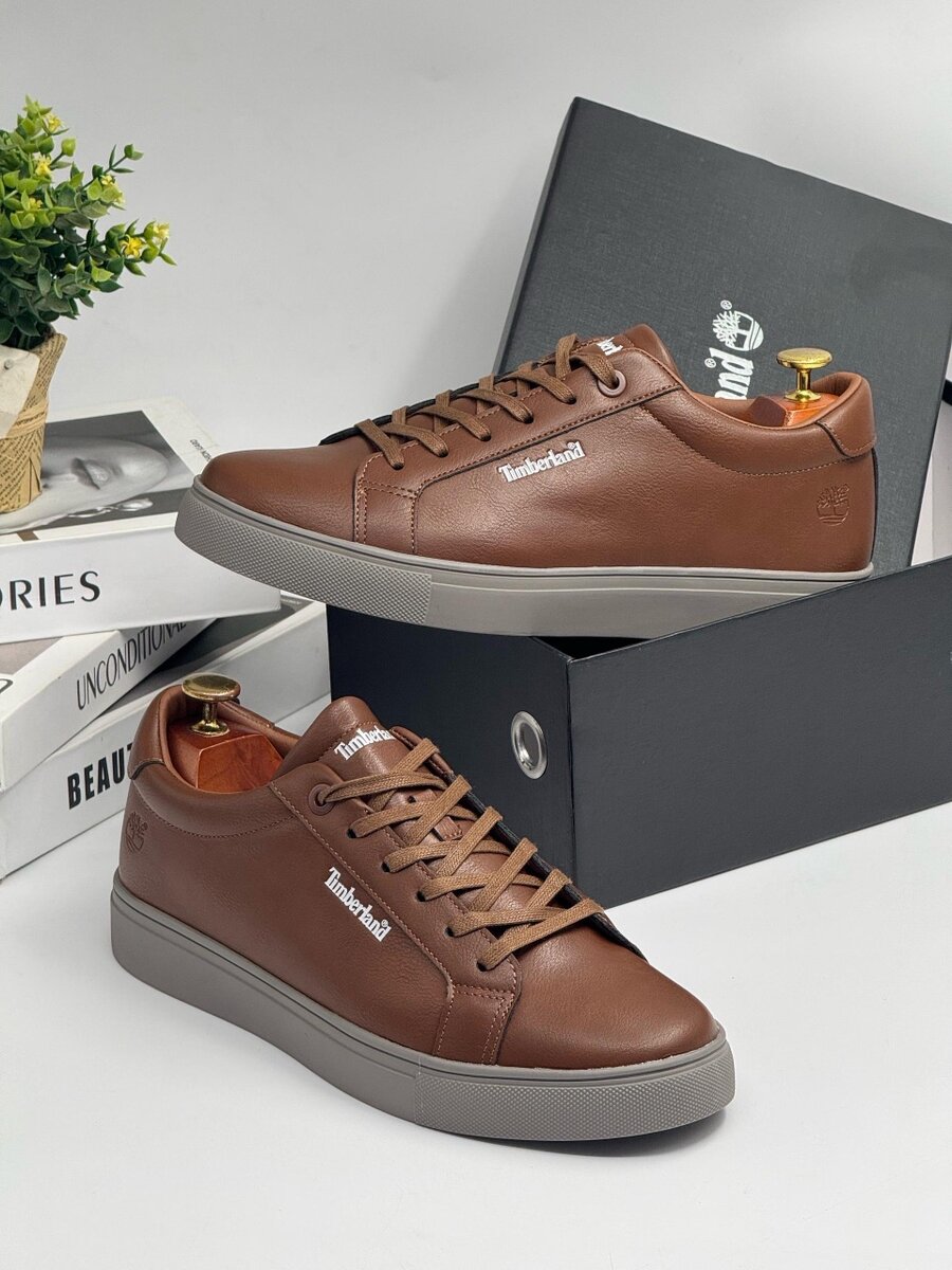 TIMBERLAND BROWN AND GREY