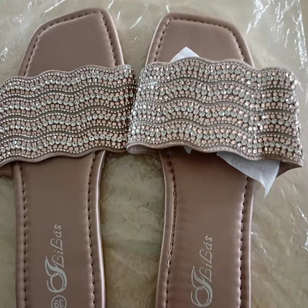 Sandales strass femme élégantes