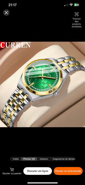 Montre Femme Luxe CURREN