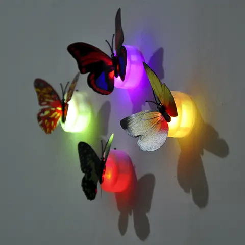 20 Papillons Lumineux