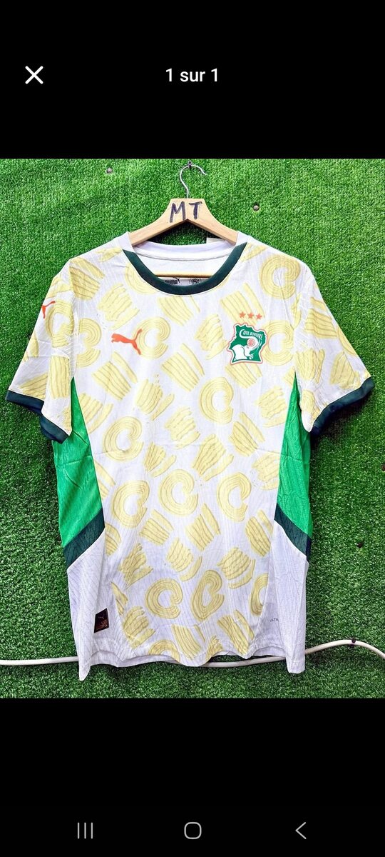 Maillots de football Côte d'Ivoire