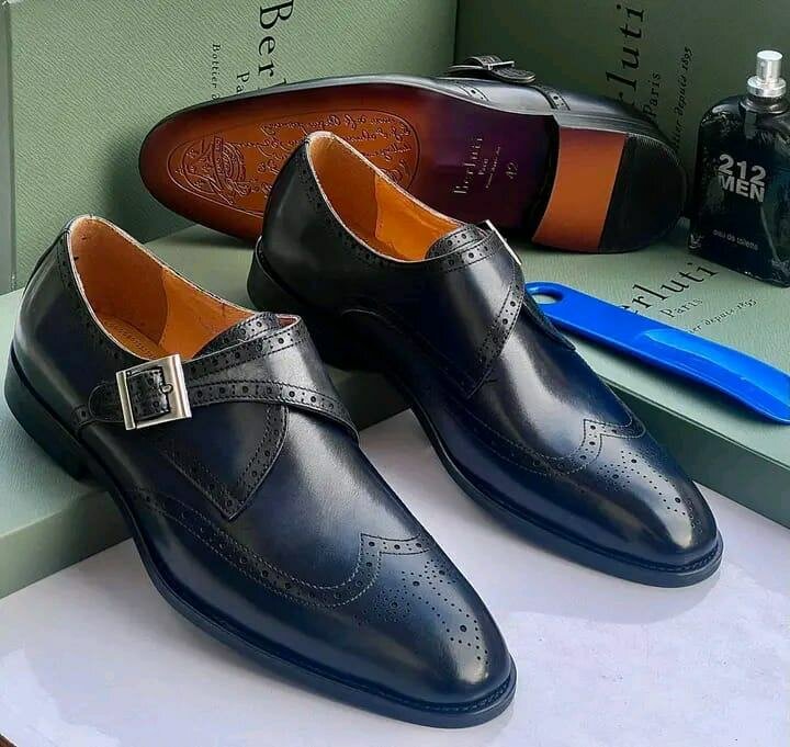 Chaussures Richelieu Double Boucle Homme